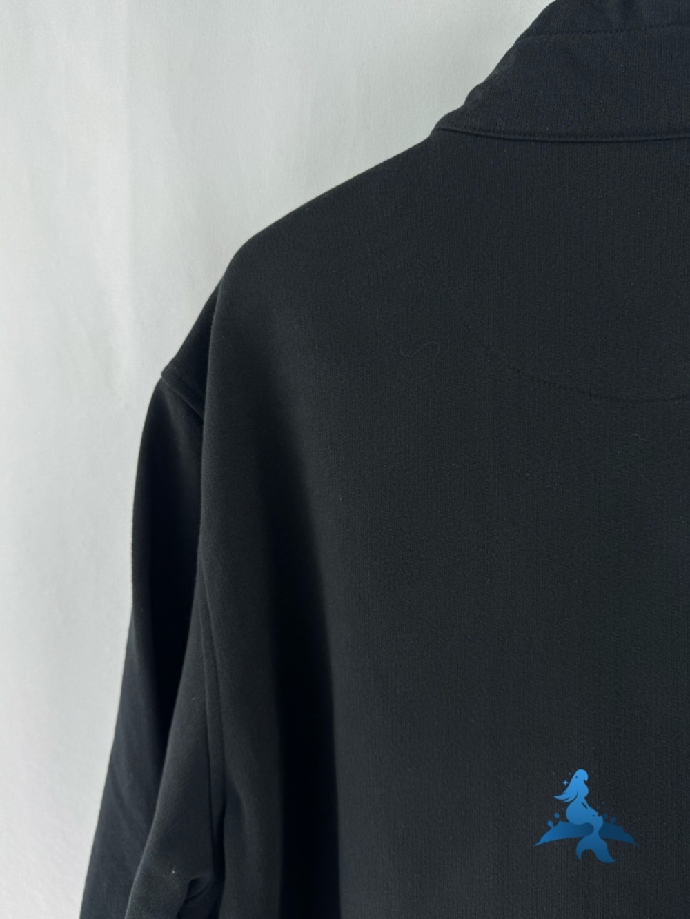 1306 - UNTUCKit - Parkson Snap Fleece Pullover - Mock Neck - XXL - Black - Picture 9 of 14
